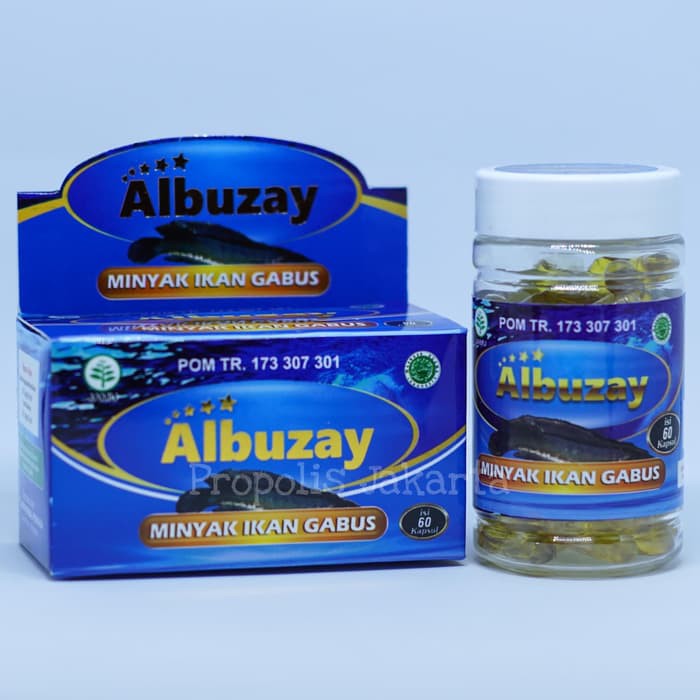 Minyak Albumin Ikan Gabus kutuk Albuzay Oil BPOM