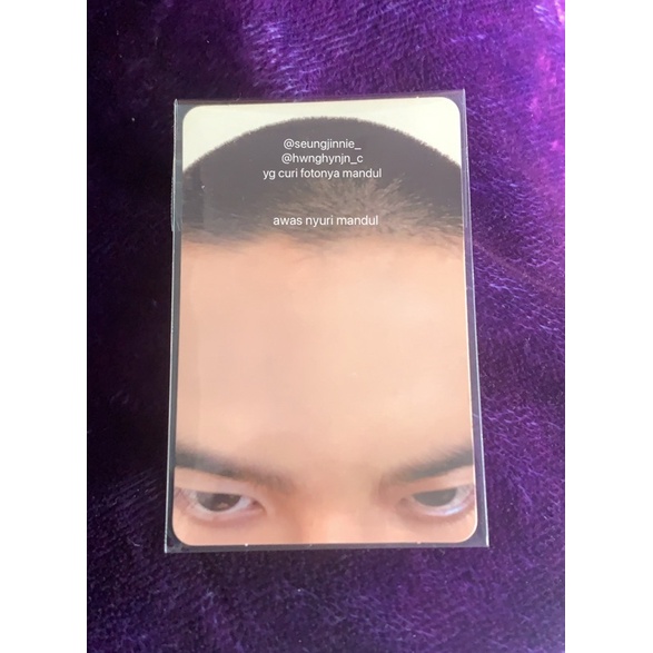 (booked) pc kyungsoo jidat universe d.o do forehead exo photocard