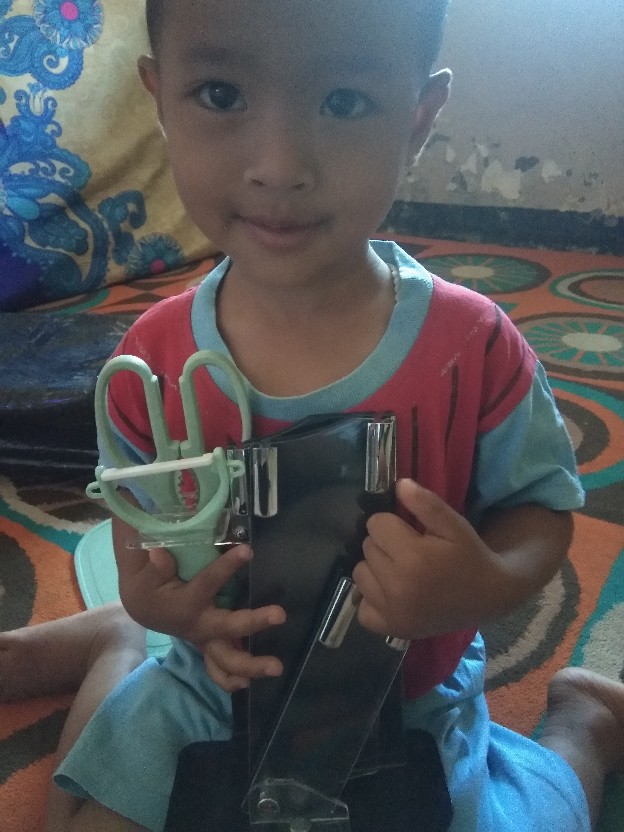 7 In 1 Kitchen Knife Set / Poenscae Talenan Pisau Tatakan Pengupas Gunting Dapur Set Pr114