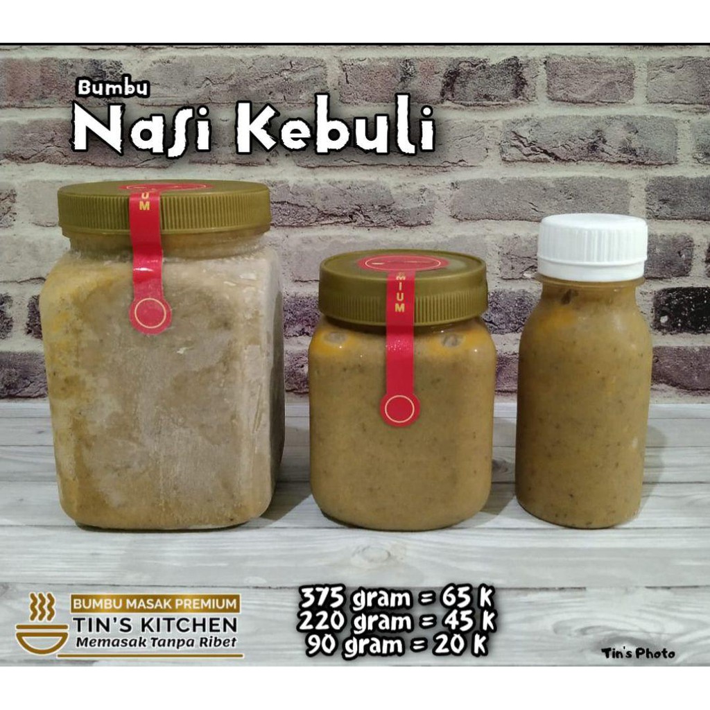 

Bumbu Kebuli Tins kitchen