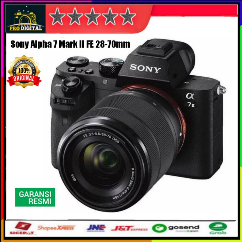 Camera sony Alpha A7 mark ll a7 ii mirrorless sony