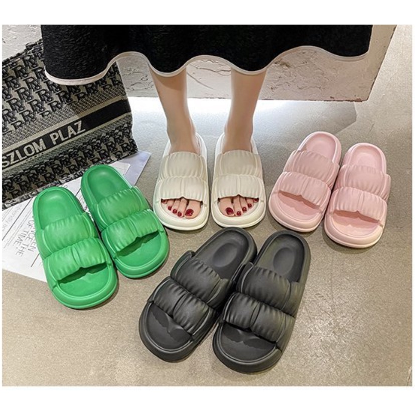 Sandal Rumah Outdoor Pria Wanita Tebal Empuk Anti Slip EVA Soft SP035