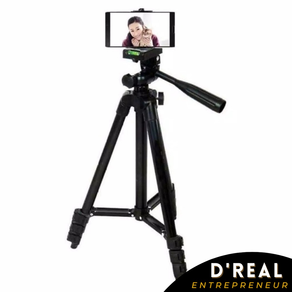 TRIPOD HANDPHONE 3120A HOLDER U / TRIPOD KAMERA KAKI STABILIZER 1 METER