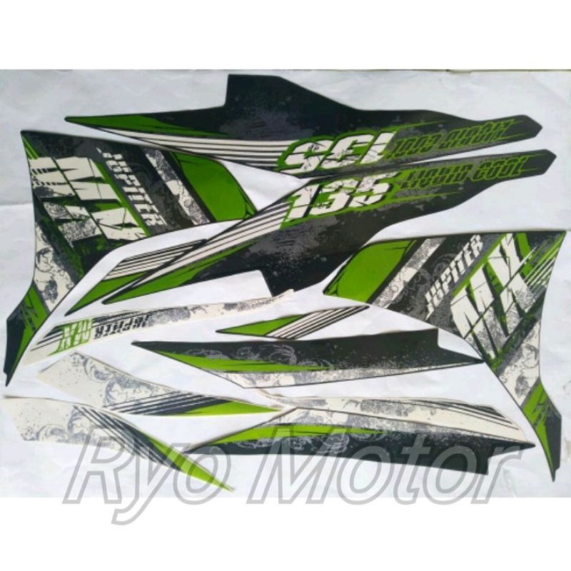 Striping Yamaha Jupiter MX New 135 2013 Stiker body standar