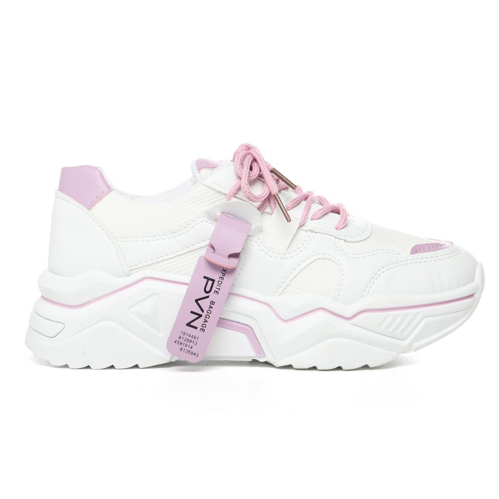 K-Store Official - PVN Sepatu Sneakers Wanita Sport Shoes Green Tosca 0996