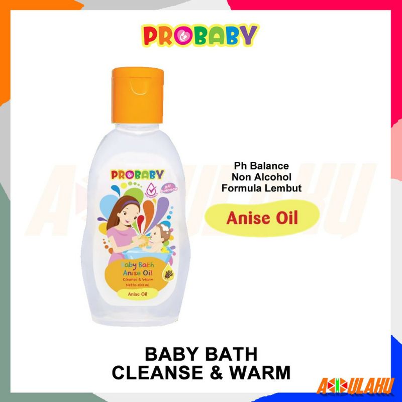 Probaby Baby Bath Anise Oil Cleanse &amp; Warm 100ml/ 200ml/ 230ml