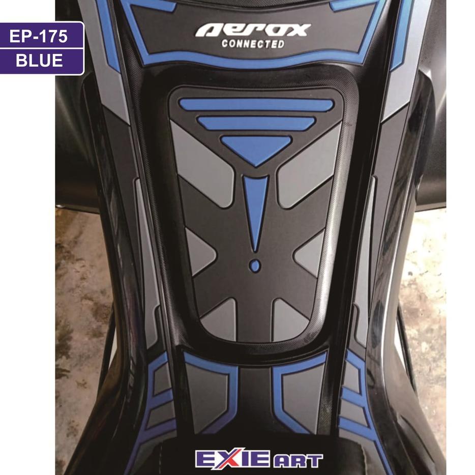 Siap Kirim.. DECKPAD AEROX CONNECTED - TANKPAD ALL NEW AEROX - AKSESORIS AEROX CONNECTED
