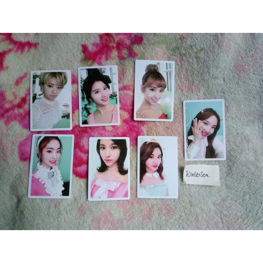 TWICE TWICECOASTER OFFICIAL PHOTOCARD - MINA/SANA/NAYEON/JUNGYEON/DAEHYUN/MOMO/CHAEYOUNG