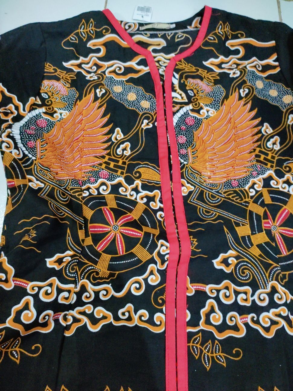 Batik Trusmi Blouse Mega Mendung Saiba Resleting