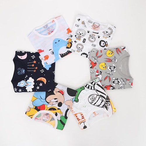 Fullset Pajamas Anak Setelan Panjang Anak PB13