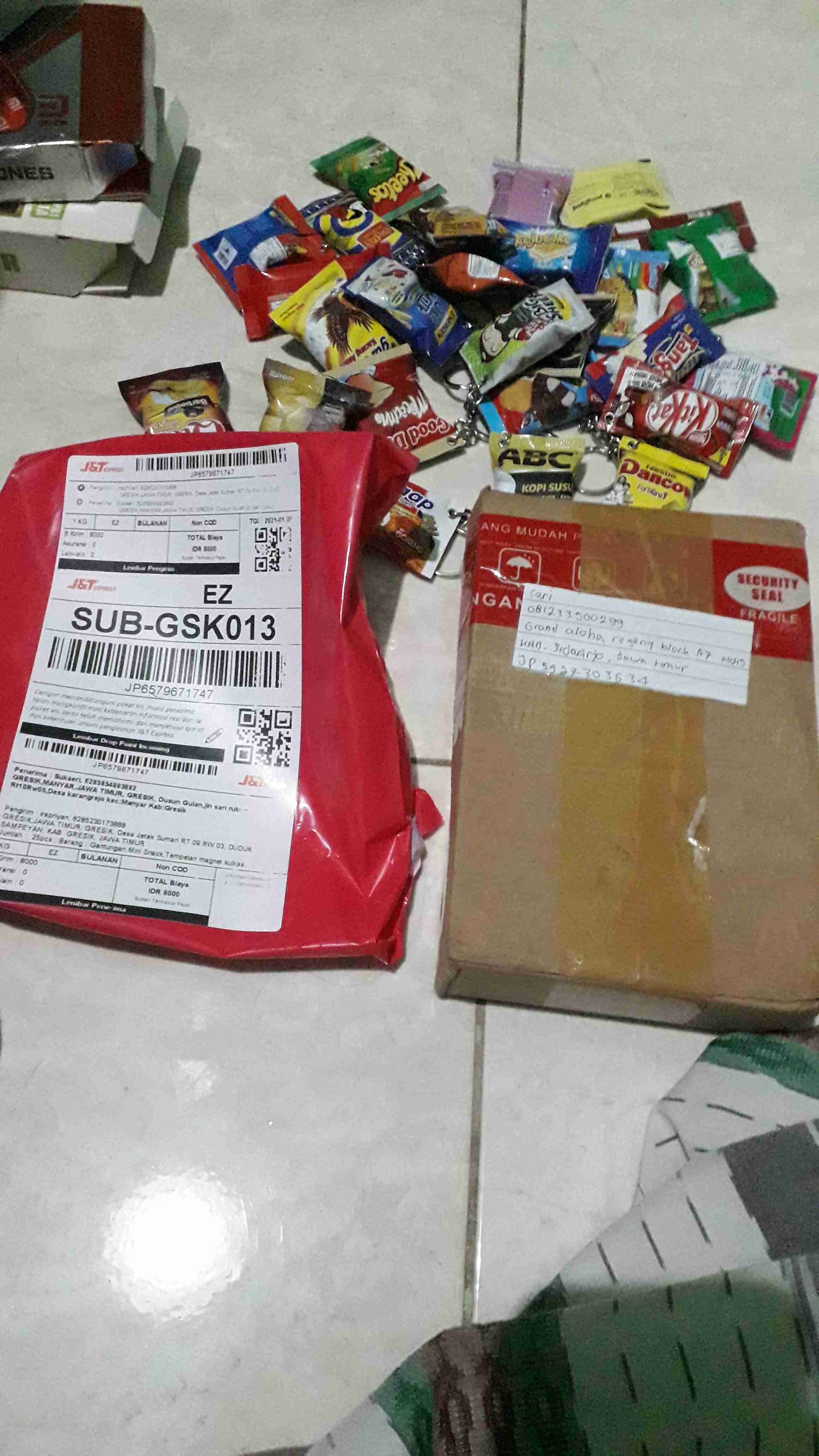 Gantungan Mini Snack