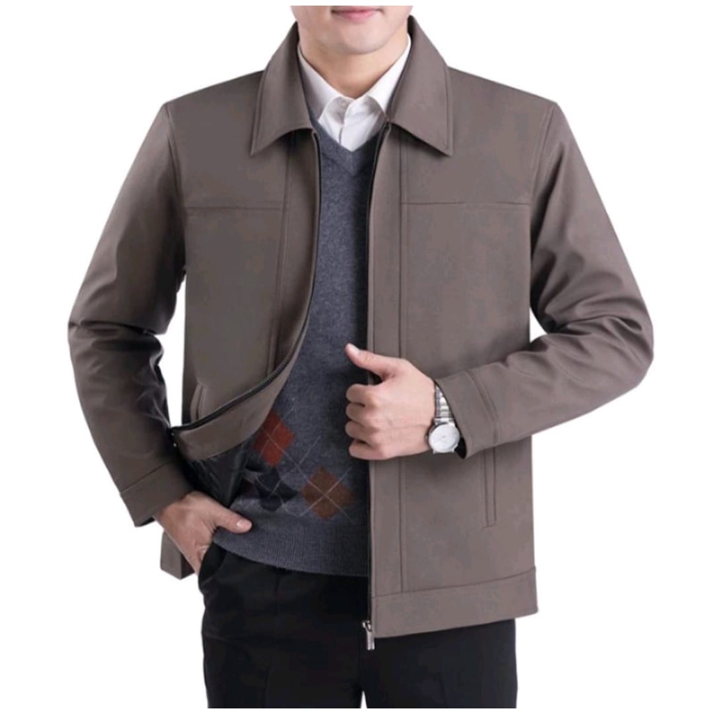 Jaket Pria TOPGUN Model SBY Pria Polos Kantor Formal Business / Pakaian Kantor Pria / Seragam Kantor / Jas Kantor Pria / Jaket Cowok