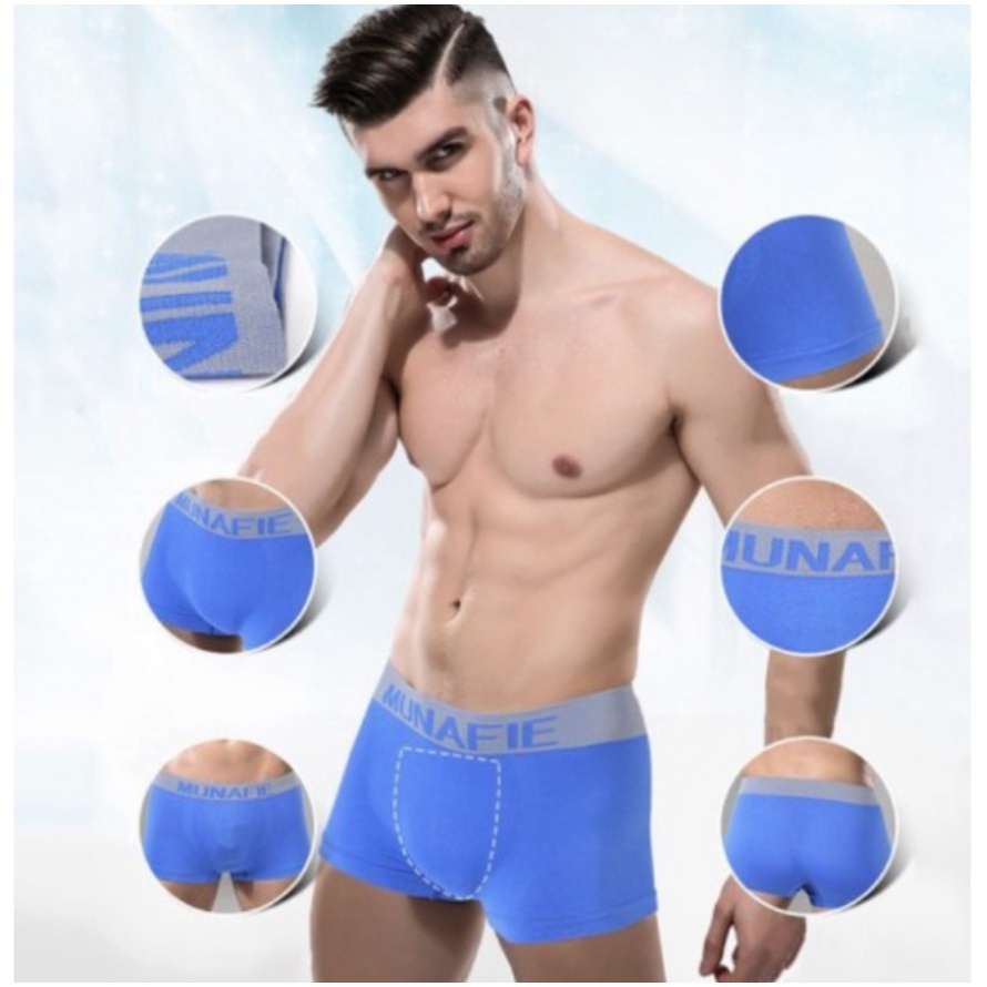BOXER Munafie CELANA DALAM PRIA nyaman MAN UNDERWEAR MEN SEMPAK PRIA IMPORT