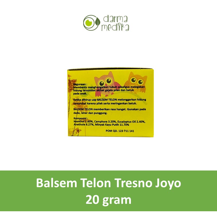 Balsem Telon Tresno Joyo TresnoJoyo 20 dan 40 gram 20gr 40gr