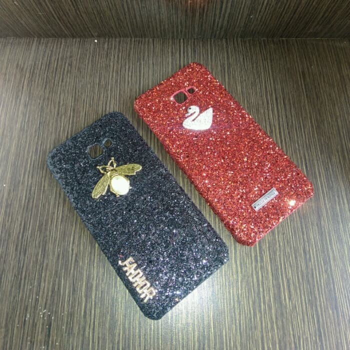 Ready Samsung J4 Plus Hard Case Gliter Case Blink J4 Plus Case Gliter J4+