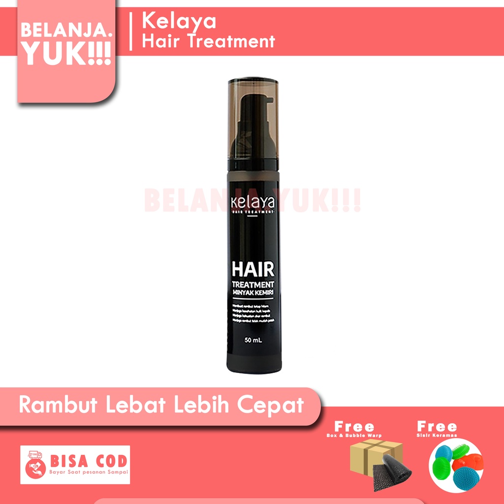 Shampo Shampoo Kelaya Mengatasi Rambut Rontok Anti Botak dan Rusak Hair Treatment 100% ORIGINAL-Minyak kelaya