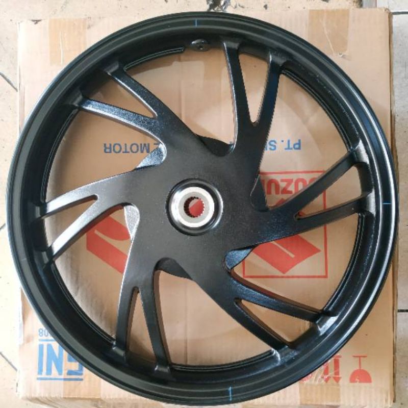 VELG VELEG PELEK VELEK BELAKANG SUZUKI HAYATE SKYWAVE ORI SGP