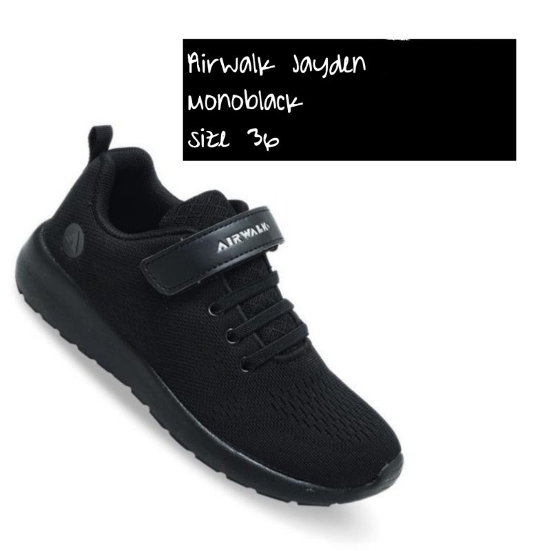 Sepatu Airwalk Jayden Monoblack