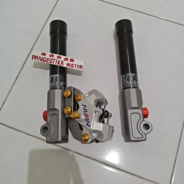 Promo BOTTOM SHOCK RT PLUS KALIPER NISSIN MIO-VARIO-SCOOPY-BEAT-FINO Murah