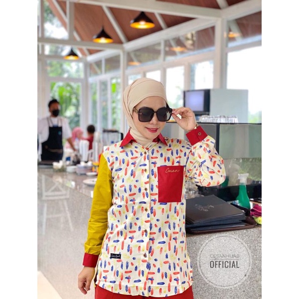 ATASAN KEMEJA NAMIRA TOP CESANHIJAB CESAN HIJAB OFFICIAL