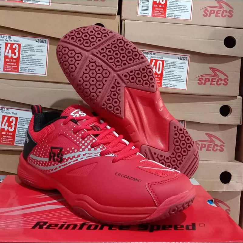 Sepatu Badminton RS Jeffer 715  717 [JF715 JF717] Original Size 40 41 Only