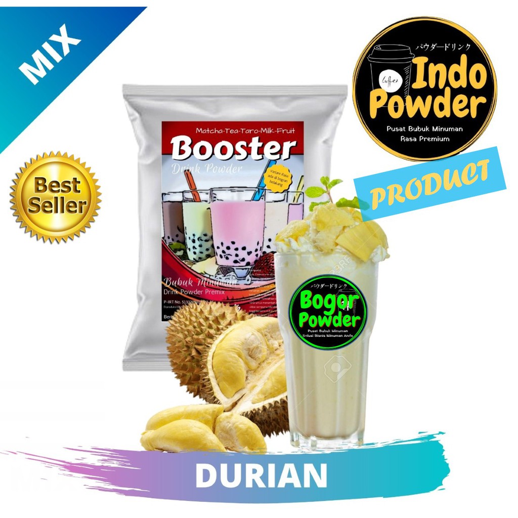 

Bubuk Rasa Durian 1kg / Bubuk Minuman Durian 1kg / Powder Drink Durian 1kg