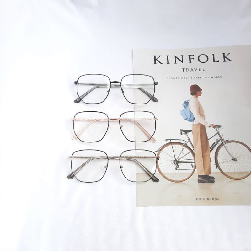 Kacamata frame Pria / Wanita Korea B 901