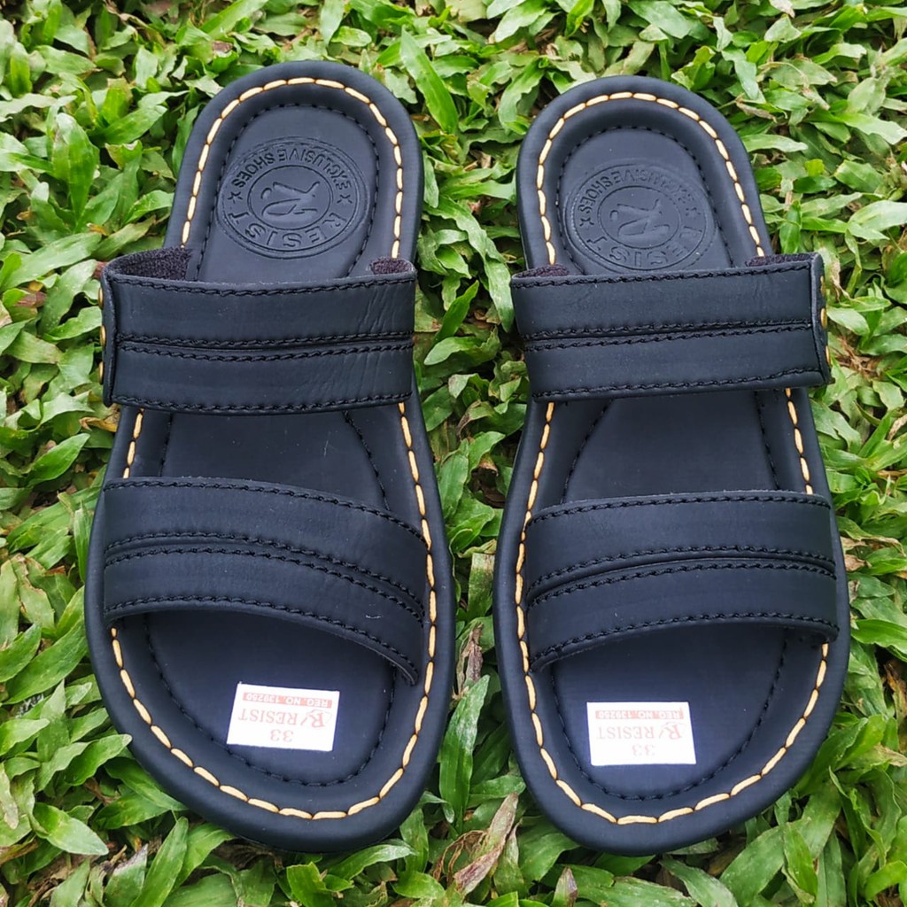 Sandal kulit anak laki laki model terbaru sendal tali anak terbaru sandal distro anak original cod