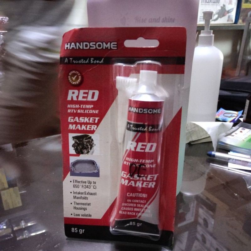 

lem Red silikon merek handsome