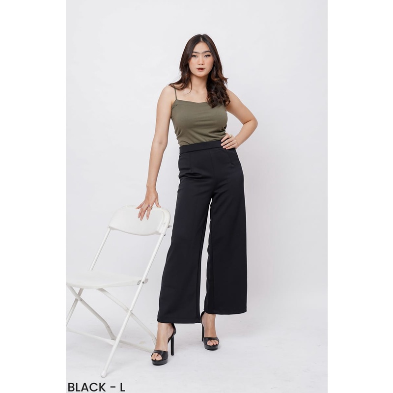 Hw Culottes Pants - 1 pcs celana kulot wanita - bawahan kasual dan formal  Bahan adem, nyaman dipakai