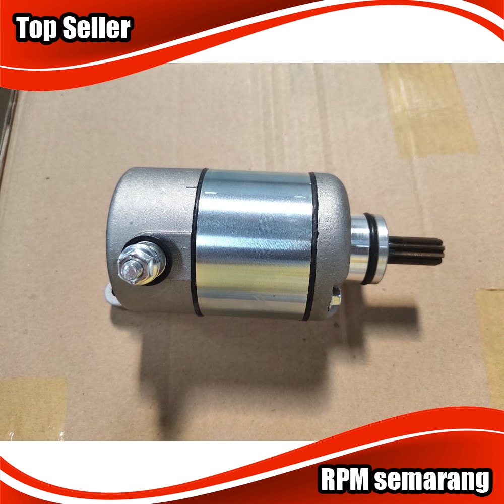 Dinamo starter assy Kawasaki KLX - KLX 150 - KLX Detracker Distributor Sparepart RPMsemarang