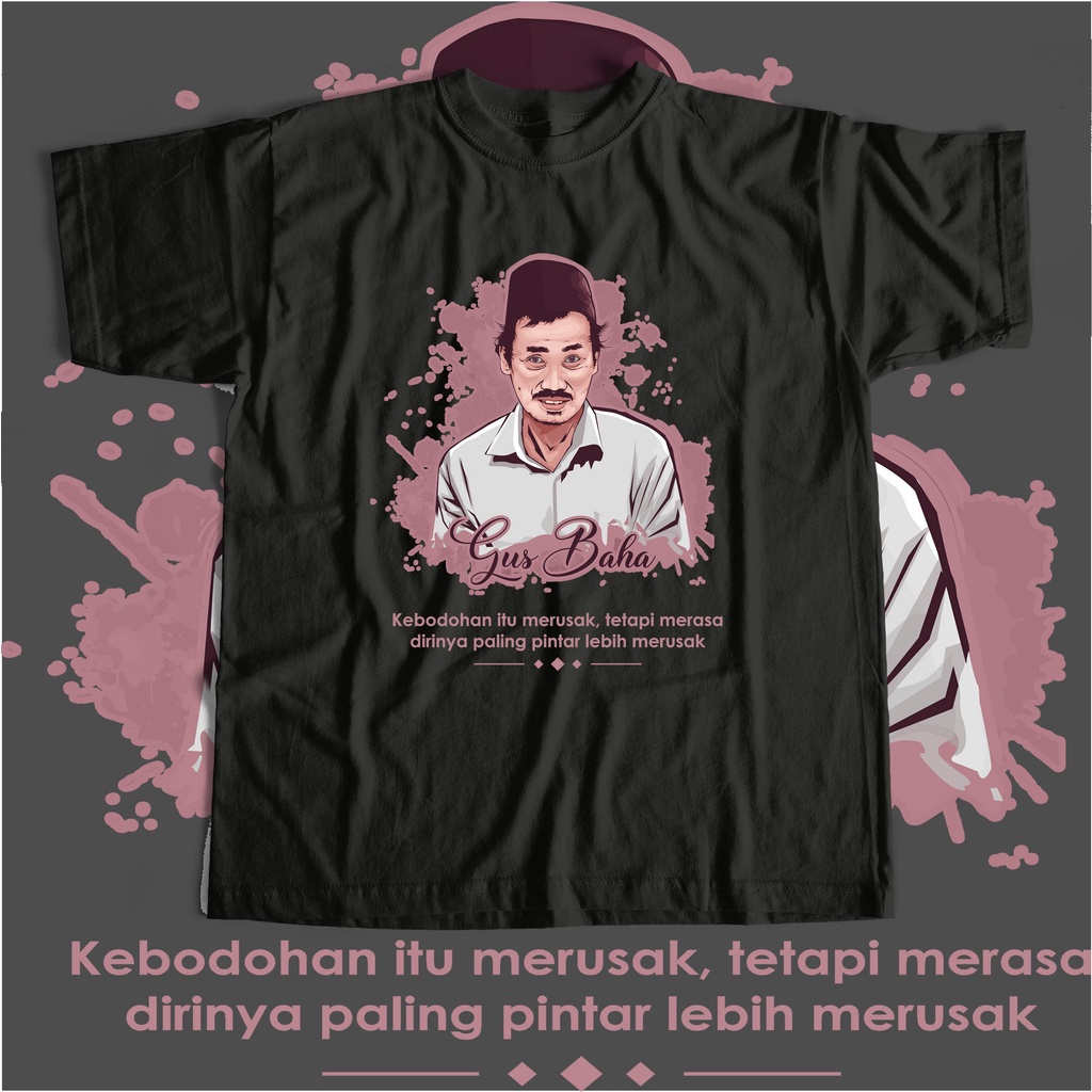 Kaos Santri Gus Baha Kaos Santri Murah Kaos Santri Salafy Kaos Santri Distro