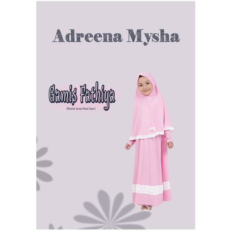 AdreenaMysha / Gamis Fathiya / Gamis Anak / Gamis Bayi Newborn