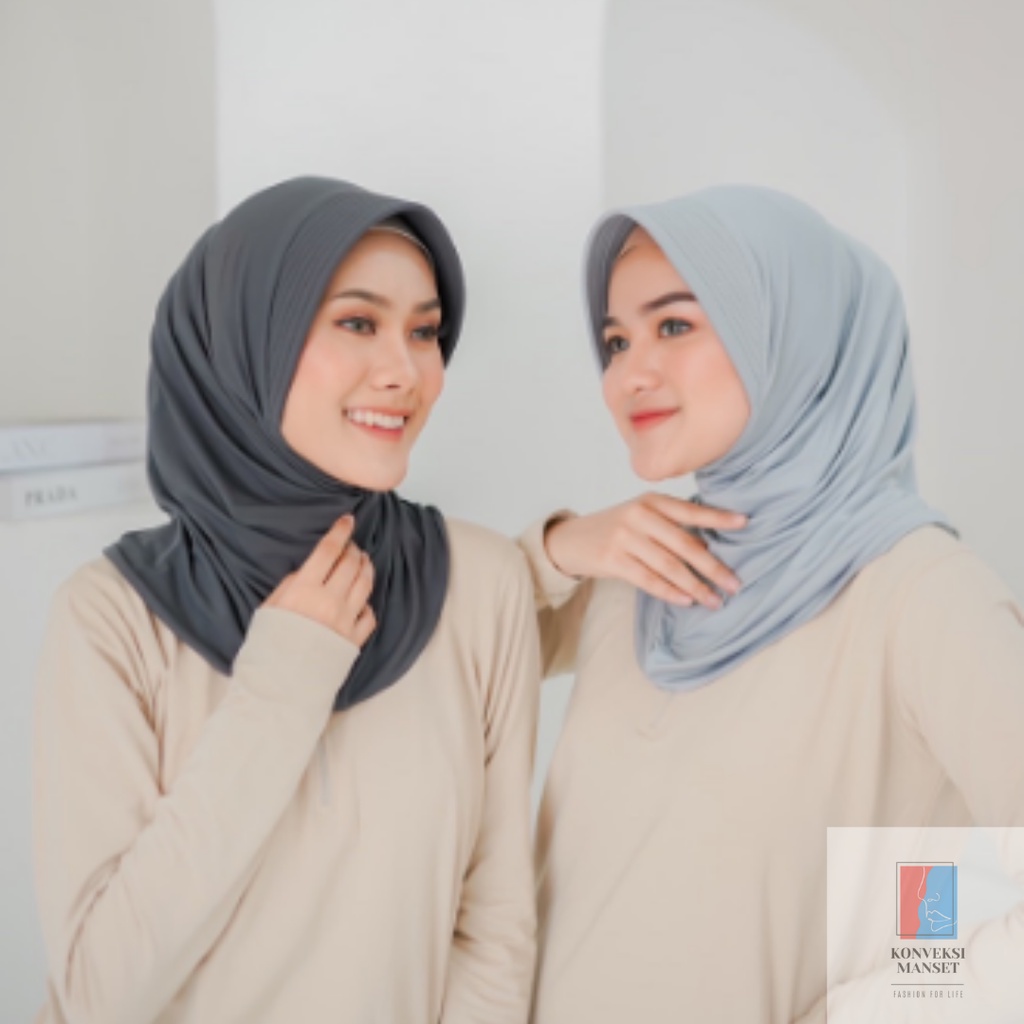 JILBAB SPORT BERGO SPORT FASHION WANITA HIJAB INSTAN DISKON PROMO