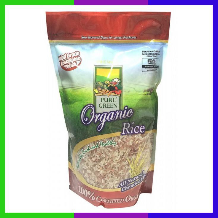 

Pure Green Beras Organik 1Kg Kombinasi Merah Putih