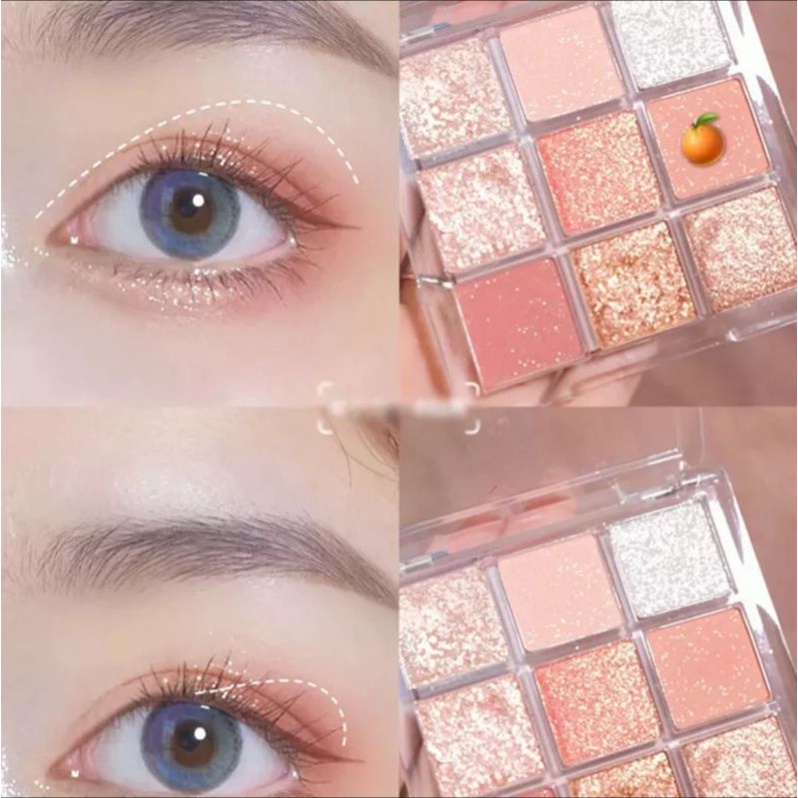 MOJO COCO VENUS Korean Eyeshadow Glitter Pallete Murah Matte Eyeshadow