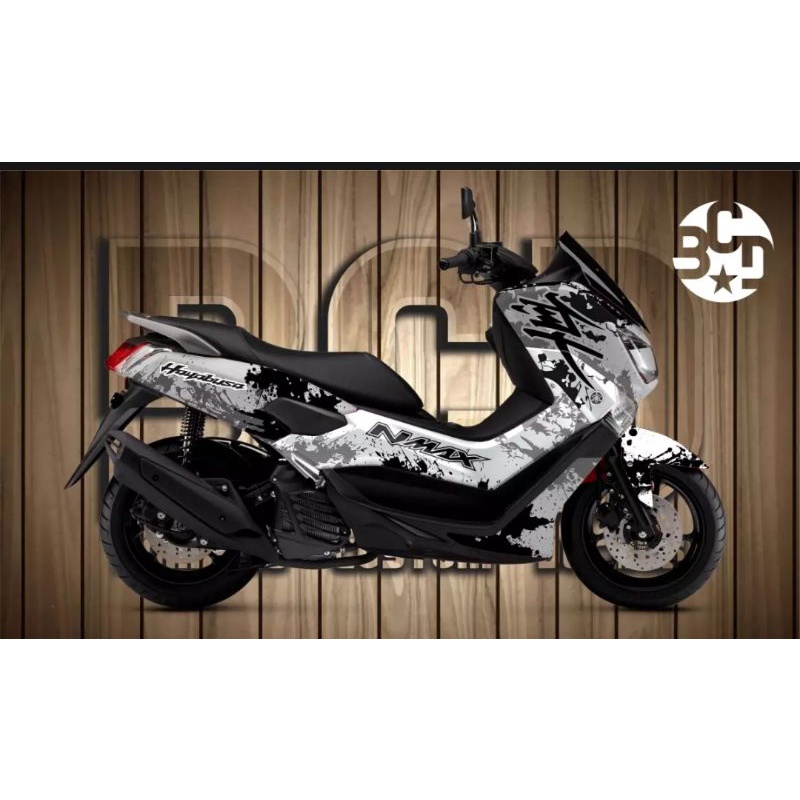 DECAL YAMAHA NMAX 155 OLD MOTIF HAYABUSA