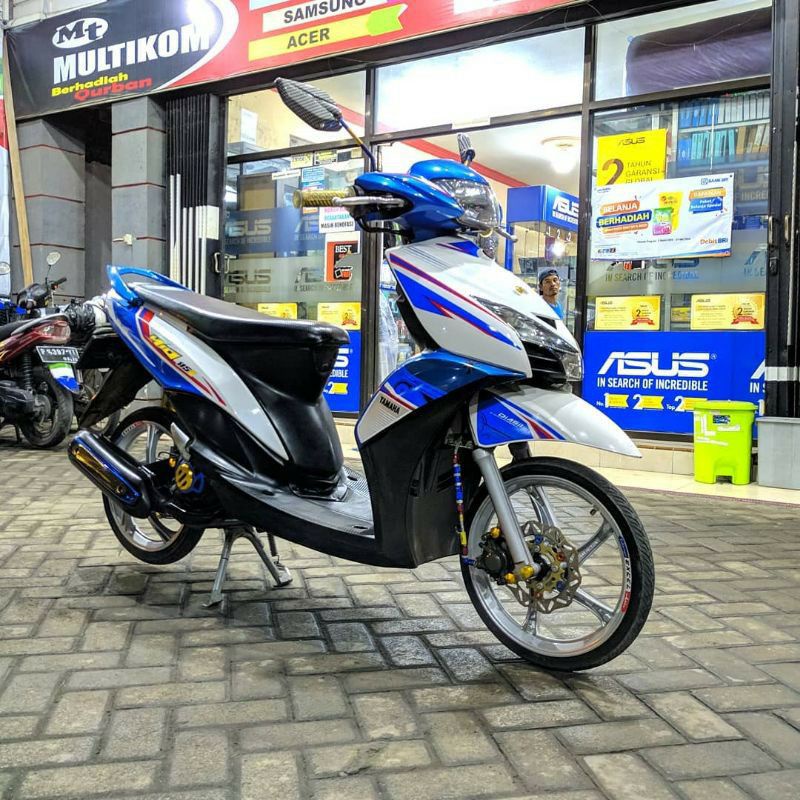 (Bisa COD) Striping mioj 115i stiker MioJ Thailand sticker Lis body variasi grafis Decal