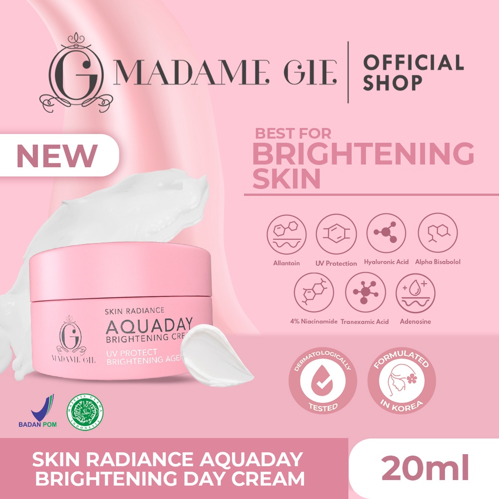 Madame Gie Skin Radiance Aquaday Brightening Cream 20g