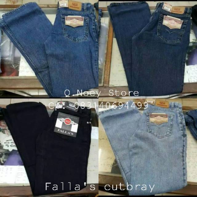 Celana pria merk FALLAS style Botcut (cutbray)