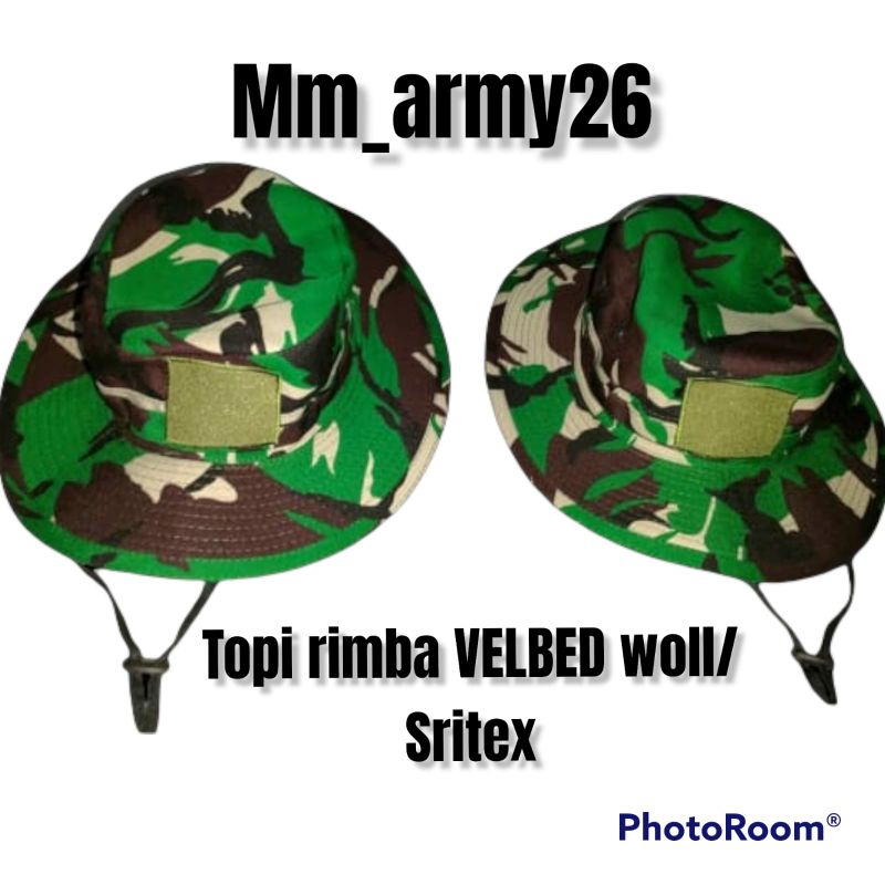 topi rimba velbed wool / sritex