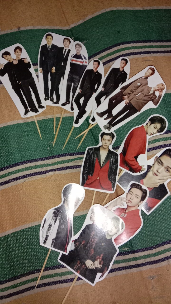 Hiasan Kue Cake Topper Birthday C1 Nct Dream Isi 7