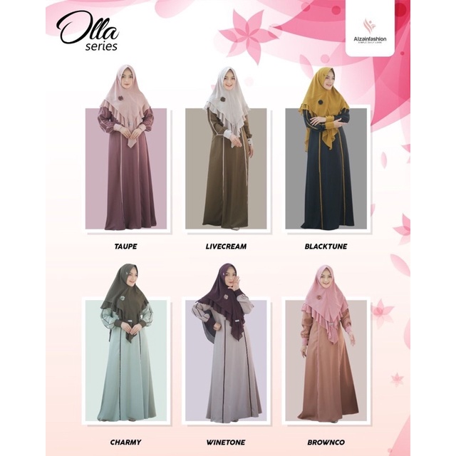 Olla Dress Series Ori bu Alzainfashion
