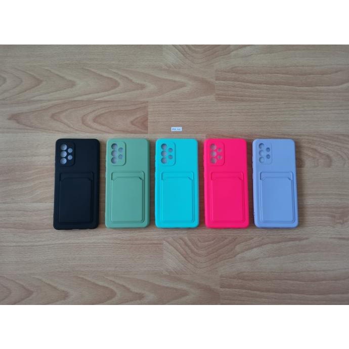SOFT CASE MACARON CARD POCKET - SAMSUNG GALAXY A52 4G / GALAXY A52 5G