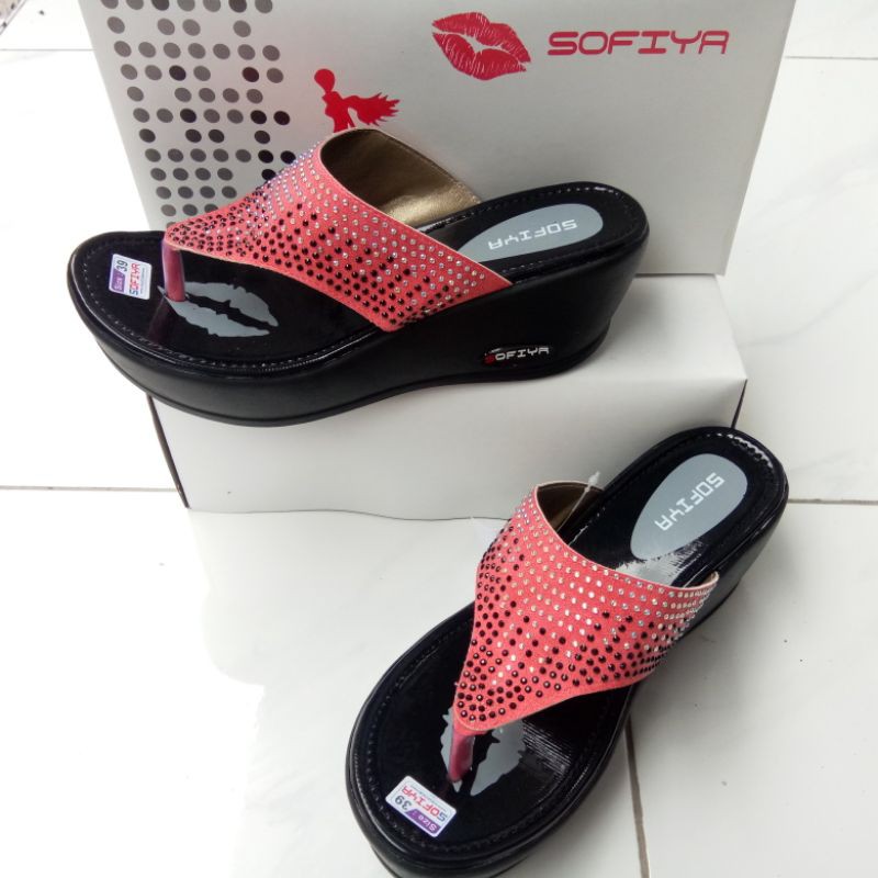 Sandal Wanita Wedges Sofiya Japit Air