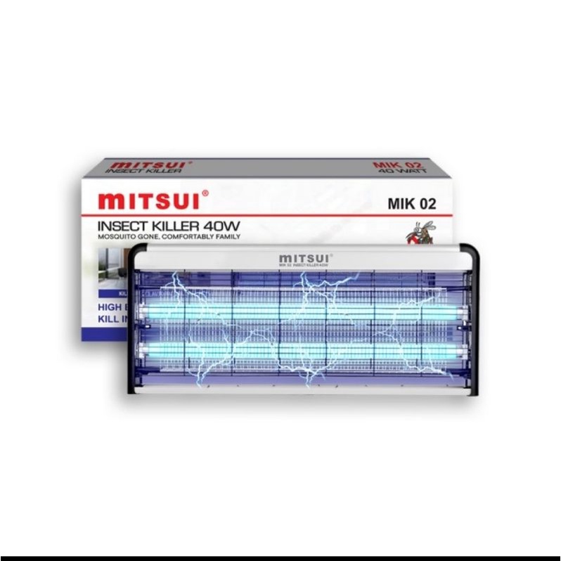 Insect Killer MITSUI 40 Watt MIK 02 Perangkap Nyamuk Elektrik Lampu UV