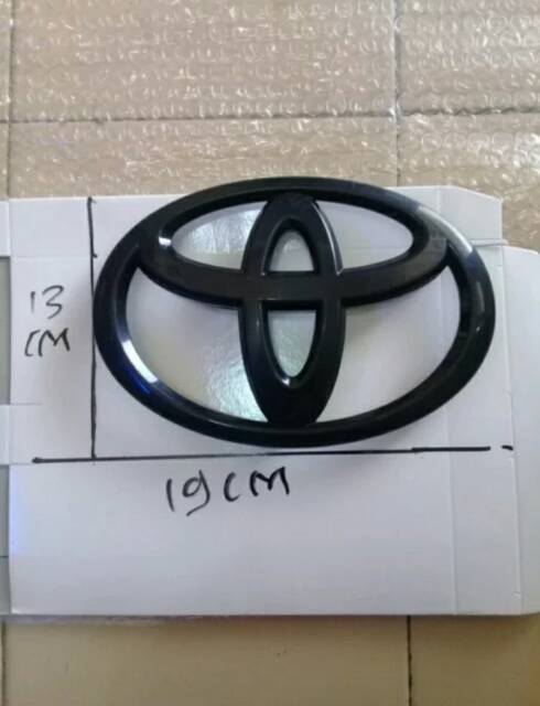 emblem LOGO FORTUNER VRZ DEPAN DAN BELAKANG set