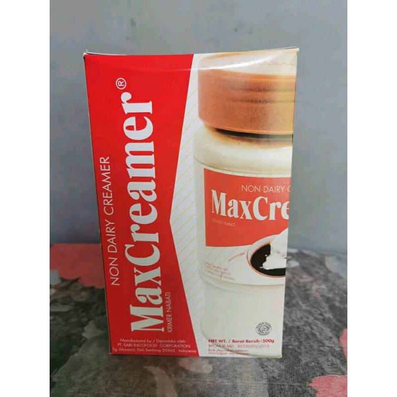 

Max Creamer Kotak ukuran 500gr (1/2 kg