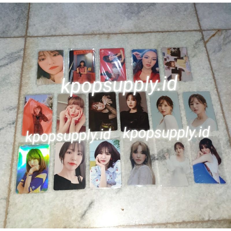 pc / photocard official wendy red velvet [list di deskripsi]
