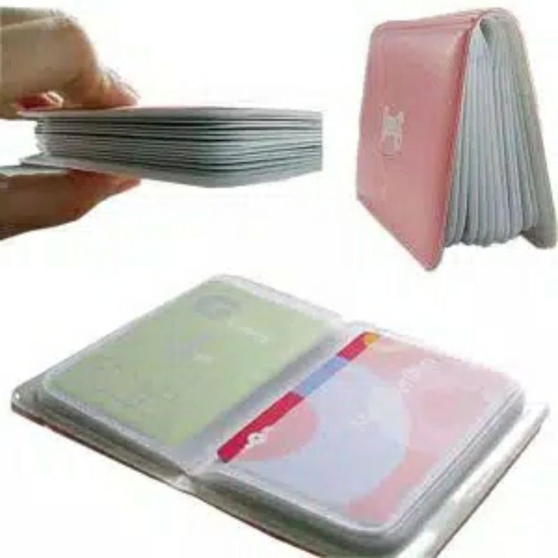 G2 Dompet Kartu | Mini Card Holder | Wadah Pembungkus Bungkus Kartu ATM KTP BPJS Kredit Nama | Buku